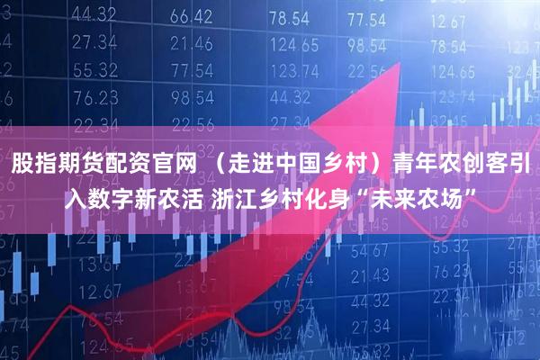 股指期货配资官网 (走进中国乡村)青年农创客引入数字新农活 浙江乡村化身“未来农场”
